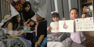 Potret Keseruan Keluarga Atta dan Aurel di Singapura, Ameena Makin Posesif Ngintilin Papanya