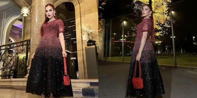 10 Potret Tasya Farasya di Gala Dinner Paris Fashion Week 2023, Tampil Totalitas dan Glamour Abis!