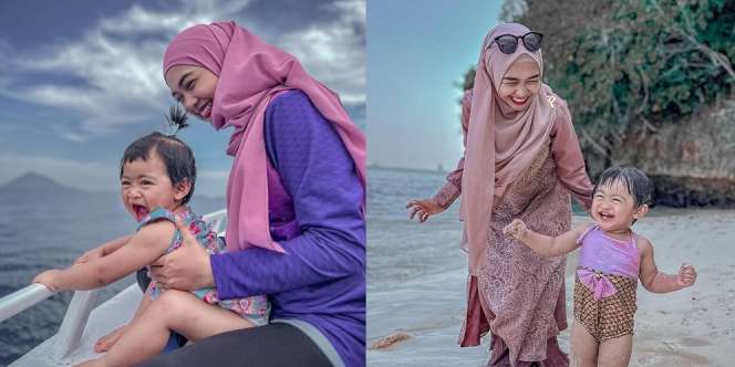 Potret Ria Ricis dan Moana yang Mirip Banget, Definisi Menciptakan Diri Sendiri versi Mini