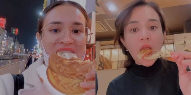 Lahap Banget, Berikut 12 Potret Michelle Ziudith Saat Kulineran di Jepang - Buat Netizen Ngiler! 