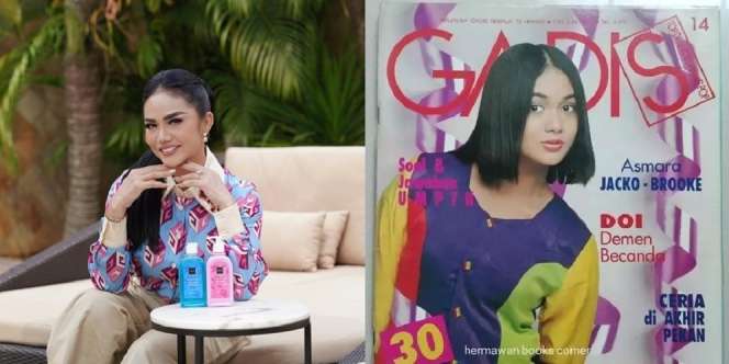 6 Potret Lawas Kris Dayanti Jadi Model Majalah, Wajahnya Masih Terlihat Polos Namun Tetap Cantik