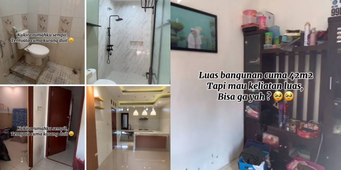 Trending di TikTok, Renovasi Rumah Tipe 42 Hanya Dengan Budget Rp56 Juta Berhasil Bikin Kagum