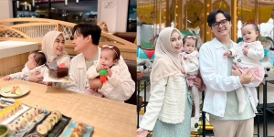 10 Potret Anisa Rahma Rayakan Ulang Tahun bareng Suami dan Anak-Anak, Makan Sushi hingga Main ke Taman Hiburan