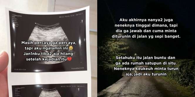 Bikin Merinding, Seorang Bumil Tiba-Tiba Kehilangan Janin yang Dikandung setelah Bertemu dengan Nenek Tua