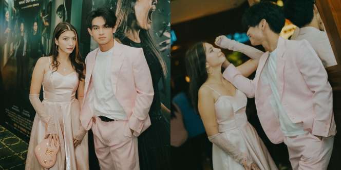 Couple Goals Banget, Ini 11 Potret Cassandra Lee Temani Ryuken Lie ke Gala Premiere Film Indigo
