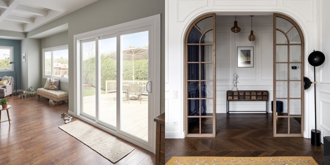 10 Desain Pintu Kaca Minimalis yang Bikin Rumah Lebih Cerah dan Luas