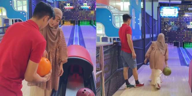 10 Potret Larissa Chou dan Suami Nge-date Main Bowling, Auto Meleyot Berjamaah!