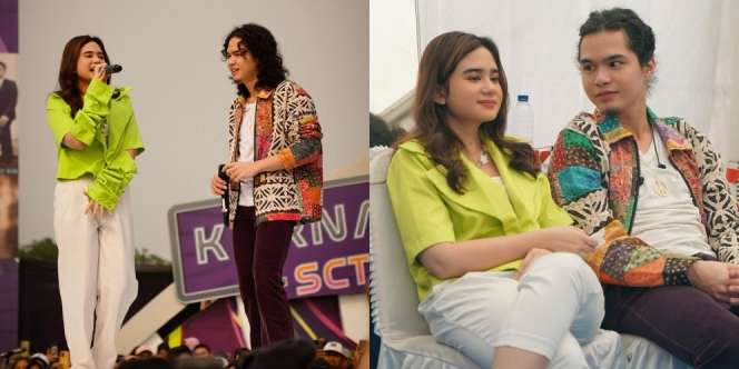 10 Potret Tissa Biani dan Dul Jaelani Kompak Manggung Bareng, Serasi Banget!
