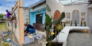 Trending di TikTok, Renovasi Rumah Tua Subsidi Tipe 36 Disulap Mewah dengan Teras Ala Cafe Estetik