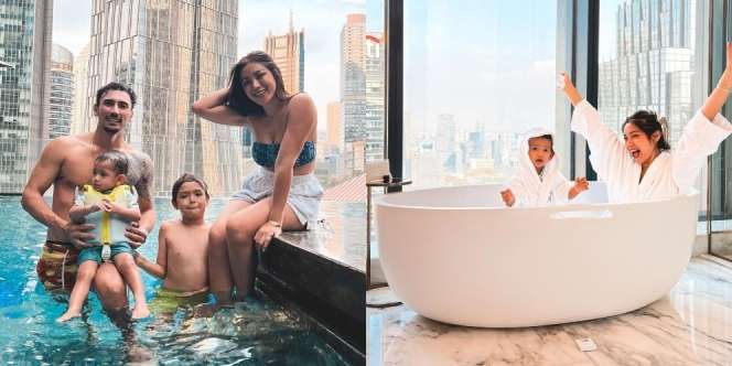 Rayakan Anniversary ke-2, Ini Potret Jessica Iskandar Ajak Keluarga Kecilnya Staycation di Hotel Mewah Jakarta