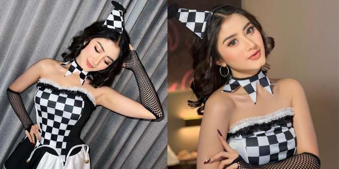 Potret Ghea Youbi di Acara Anniversary Sebuah Klub Malam, Gemes Banget kayak Boneka!