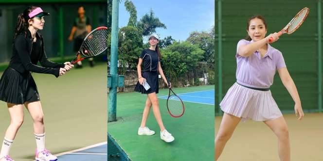 8 Artis Cantik Yang Hobi Olahraga Tenis, Selalu Tampil Sporty dan Kece Abis