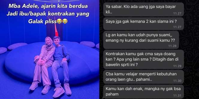 Tagih Uang Kontrakan, Wanita Ini Malah Direndahkan dan Dihina oleh Penyewa