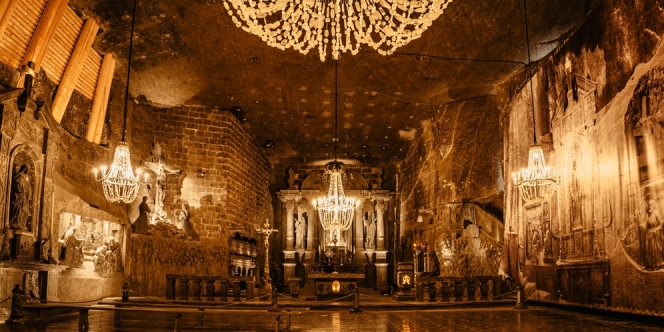 Fakta tentang Tambang Garam Wieliczka di Polandia, Pernah Jadi Tempat Konser hingga Rehabilitasi Pasien Covid