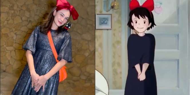 Potret Luna Maya saat Halloween, Pakai Kostum Lucu dan Imut!