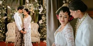 8 Momen Pernikahan Amanda Gonzales dan Christian Rontini yang Digelar Sakral dengan Adat Jawa! 