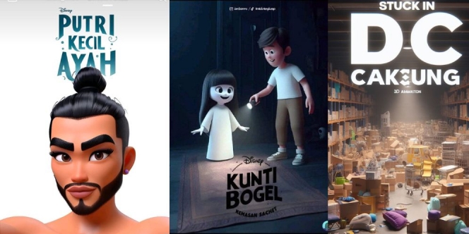 5 Langkah Mudah Buat Poster AI Ala Disney Pixar dengan Bing Image Creator yang Lucu, Bisa Pakai Foto Sendiri!
