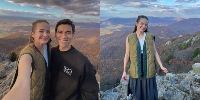 Potret Liburan Enzy Storia di Shenandoah National Park, Disebut Makin Putih dan Mirip Molen Kasetra