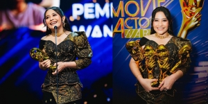Borong 4 Piala Sekaligus, Ini Potret Prilly Latuconsina di Acara IMA Awards yang Berkals Banget!