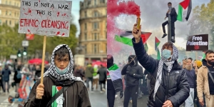 8 Potret Penyanyi Harris J Ikut Aksi Bela Palestina Hingga Turun Ke Jalanan