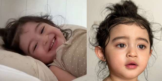 10 Potret Gemas Baby Guzel saat Bangun Tidur, Tetap Cantik Bak Boneka Hidup Meski Rambutnya Berantakan