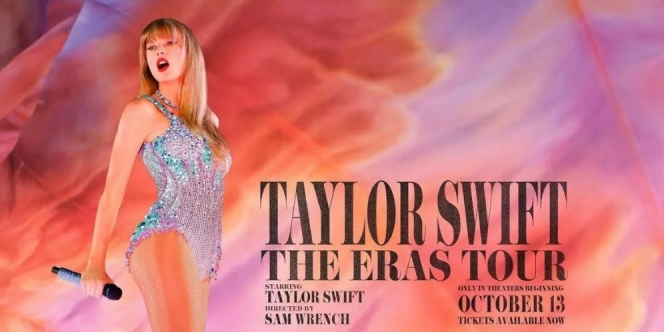 Sinopsis Film Dokumenter Taylor Swift: The Eras Tour, Jadwal Tayang dan Harga Tiket