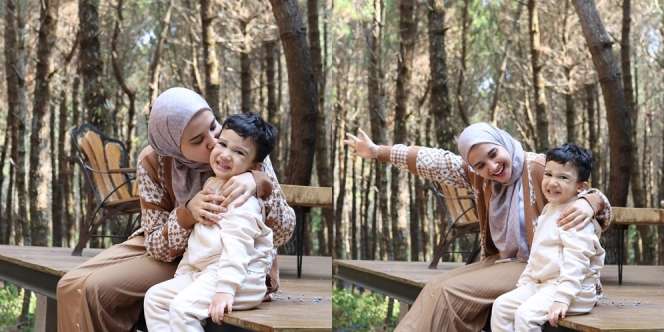 Potret Seru Zaskia Sungkar Main Bareng Ukkasya, Ibu dan Anak Gemas Kiyowo
