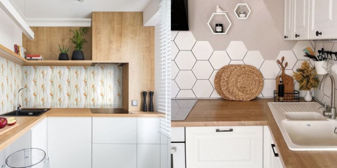 10 Keramik Dinding Dapur Minimalis yang Menawan
