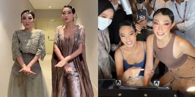 Beneran kayak Pinang Dibelah Dua, Ini Potret Kebersamaan Ayu Dewi dan Patricia Gouw yang Mirip Banget