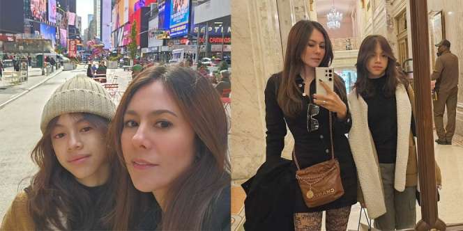 9 Potret Wulan Guritno dan London Abigail Quality Time di New York, Ibu dan Anak Cakepnya Kebangetan!