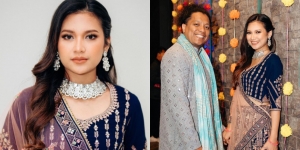 10 Potret Indah Permatasari Pakai Baju India, Kecantikannya Tak Kalah dengan Artis Bollywood