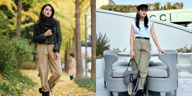 Disebut Mirip Aktris China, Ini 7 Potret Kece Sandra Dewi saat Jalan-Jalan di Seoul