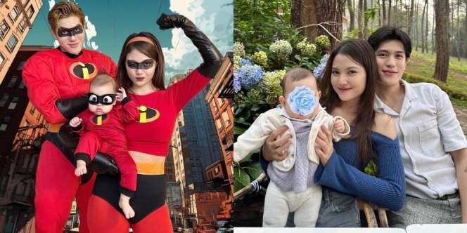 Wajah Sang Buah Hati Masih Disembunyikan, Ini Potret Terbaru Keluarga Kecil Julian Jacob dan Mirriam Eka
