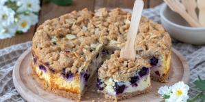 7 Resep Blueberry Crumble Almond Cake, Dessert Lembut, Segar, dan Lezat Cocok untuk Teman Minum Teh Nih!