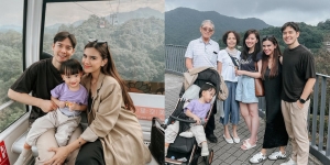 10 Potret Audi Marissa Mudik ke Taiwan, Ngumpul Bareng Keluarga Anthony Xie