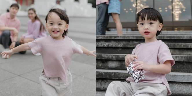 Deretan Potret Terbaru Baby Anzel Anak Audi Marissa, Gantengnya Makin Meresahkan
