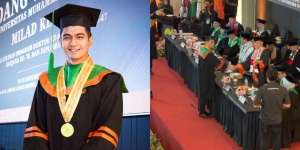 10 Momen Teuku Ryan Wisuda S2 Tanpa Didampingi Ria Ricis, Berhasil jadi Wisudawan Terbaik dengan IPK 3,92