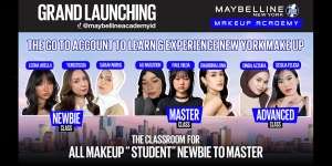 “Maybelline Makeup Academy”, Sebuah Platform Gratis Persembahan Maybelline New York untuk Upskilling Makeup