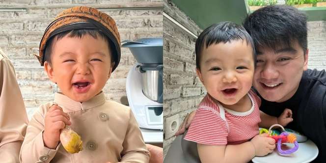 8 Potret Baby Timothee yang Menggemaskan, Wajahnya Mirip Banget sama Chef Arnold!