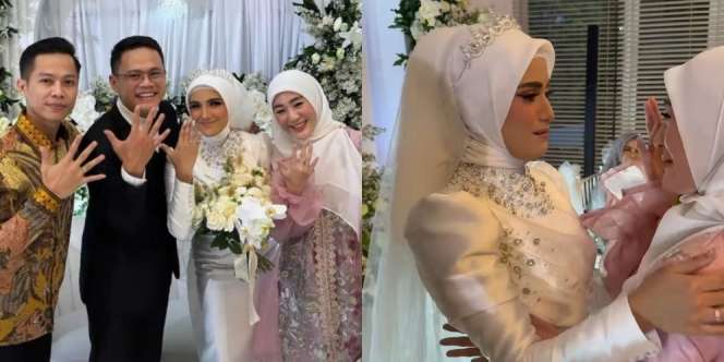 Begini Potret Larissa Chou di Pernikahan Nadya Mustika dan Iqbal Rosadi, Terharu karena Sahabatnya Kini jadi Adik Ipar