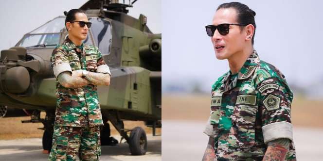  Makin Gagah, Ini Potret Chef Juna Pakai Seragam Tentara yang Disebut Bikin Resah