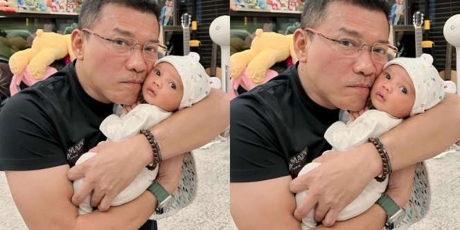 Potret Terbaru Anang Hermansyah Bareng Cucu ke-2, Azura Makin Menggemaskan Banget