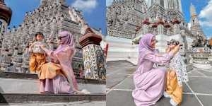 Potret Acara Akikah Anak Kembar Anisa Rahma yang Bertema Pink, Alma dan Alsha Gemesin Banget!