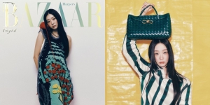 Bikin Terpana Fans, Kim Da Mi Pancarkan Visualnya di Digital Cover Majalah Harper's Bazaar Korea