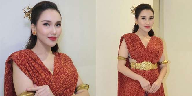 8 Potret Ayu Ting Ting Pakai Busana Tradisional, Penampilannya disebut Mirip Dewi Nawang Wulan