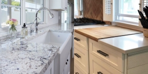 8 Inspirasi Meja Dapur Minimalis Granit, Lengkapi Isian Rumah Dengan Manis dan Mewah!