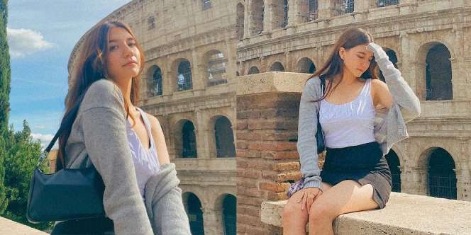 Deretan Potret Cassandra Lee di Italia, Tetap Estetik Meski Pakai Outfit Simpel