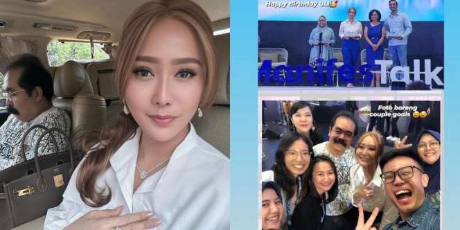 Potret Inul Ditemani Adam Suseno Bekerja, Akui Suami Selalu Setia Sejak Pacaran! 