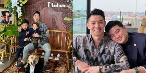 Potret Reynold Poernomo Adik Chef Arnold Hadiri Ulang Tahun Ponakan, Pertama Kali Pakai Batik