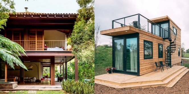 8 Model Rumah Kayu Modern, Bikin Suasana yang Menyenangkan dan Betah untuk Dihuni